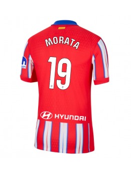 Atletico Madrid Alvaro Morata #19 Heimtrikot 2024-25 Kurzarm